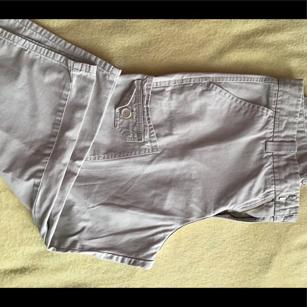 Plus size tan capri